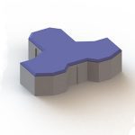 Interlocking block 400-200-200