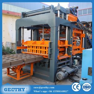 Geothy QT10-15 automatic paver curbstone block making machine price list